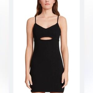 Steve Madden Black Mini Dress with Cutout